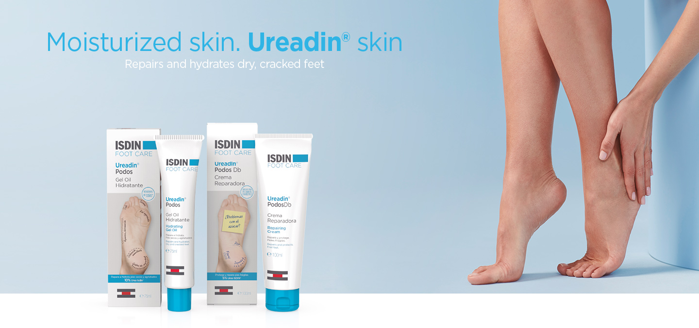 Ureadin gel podos for cracked dry feet